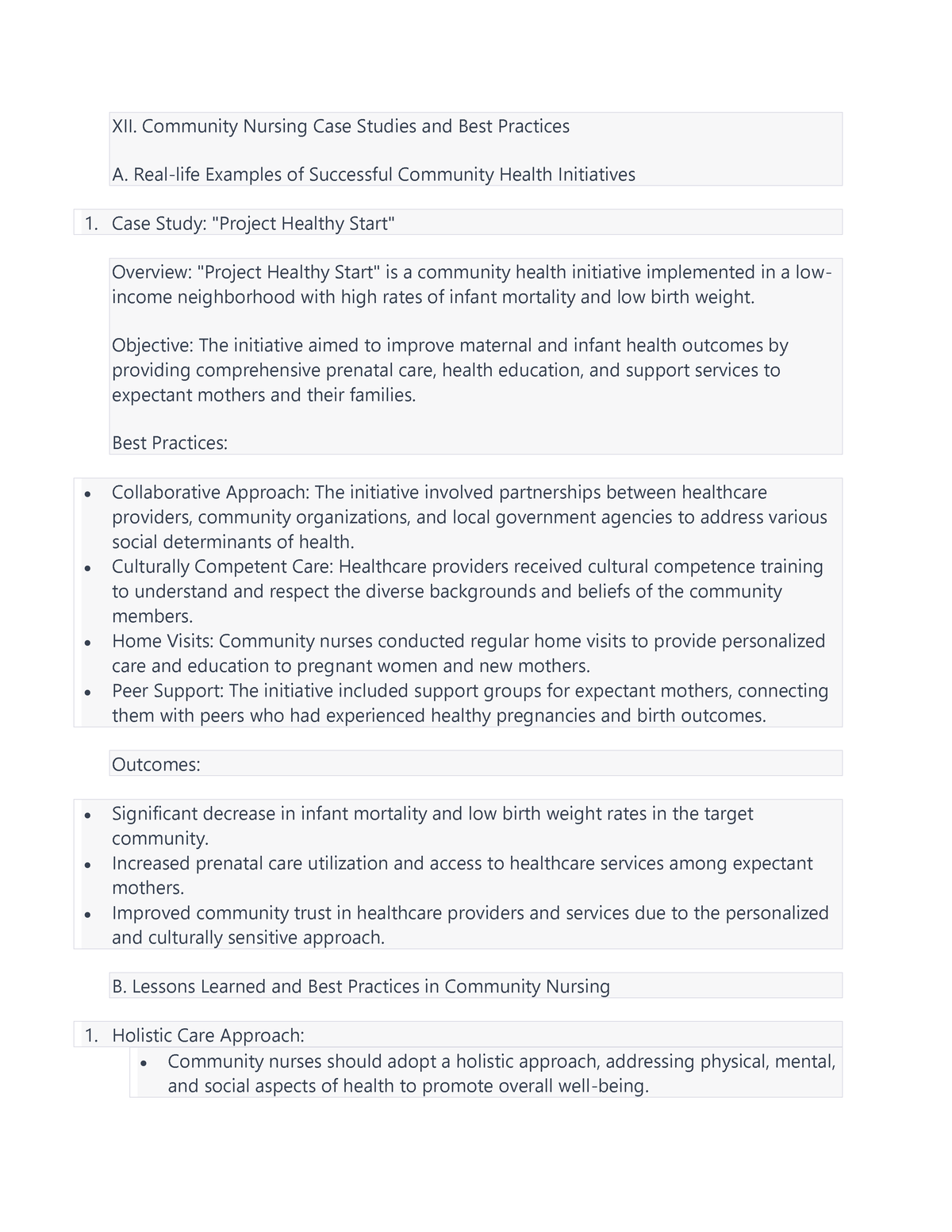 problem statement related to community health nursing