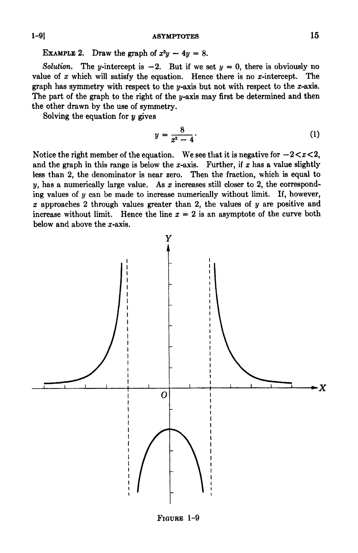 geometry-analitik-11-learning-1-9-asymptotes-15-example-2-draw-the-graph-of-x-y-4y-8