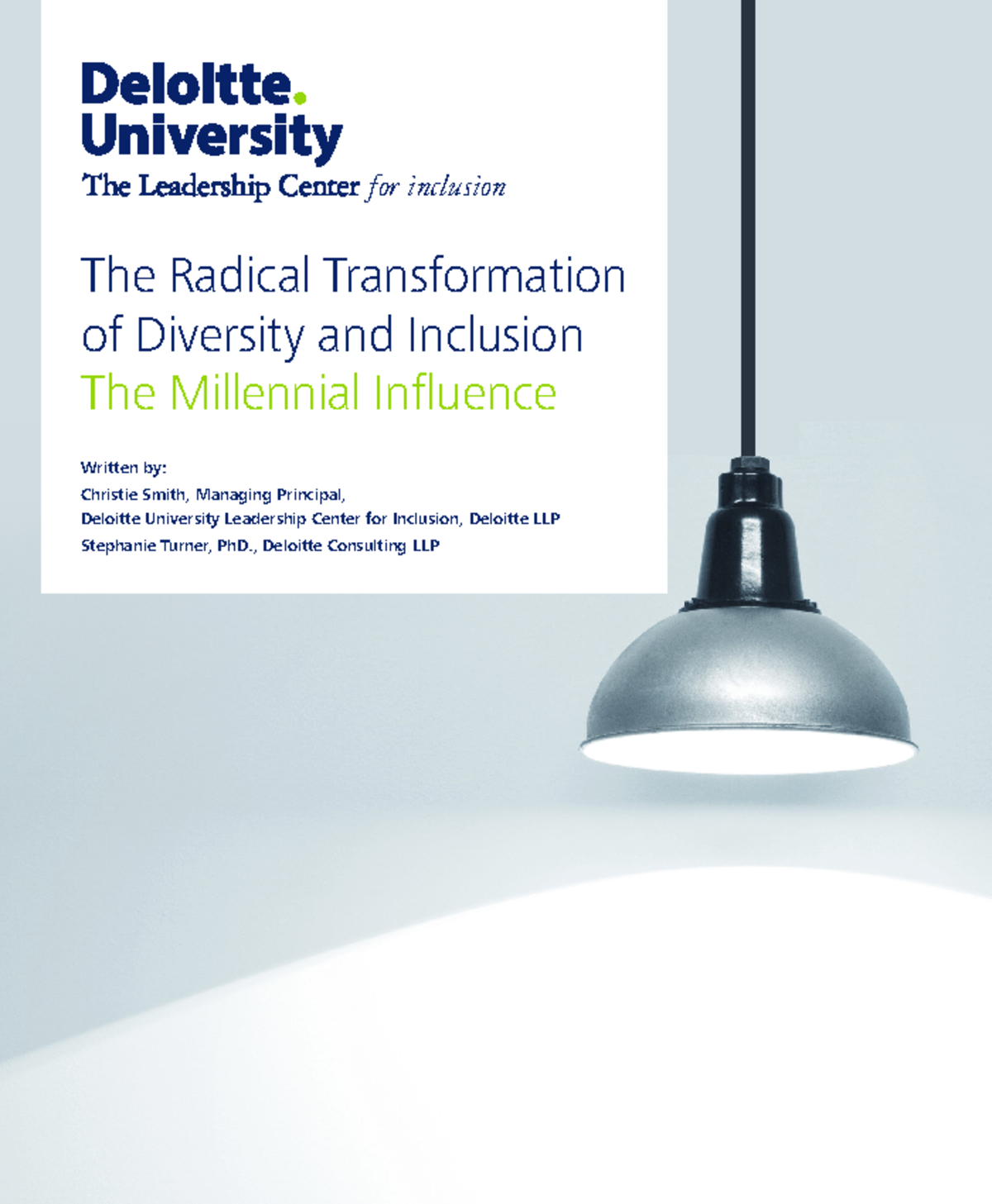 Us inclus millennial influence 120215 - The Radical Transformation of ...
