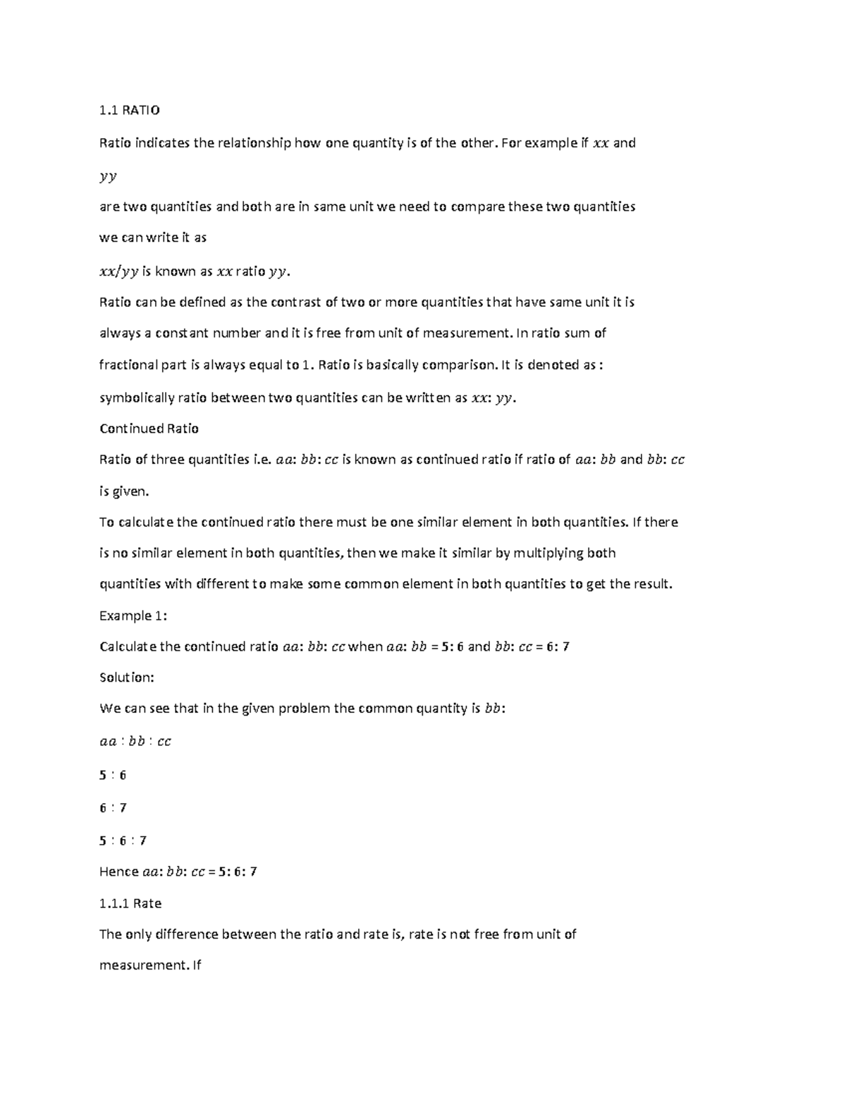 document3-lectures-1-ratio-ratio-indicates-the-relationship-how-one