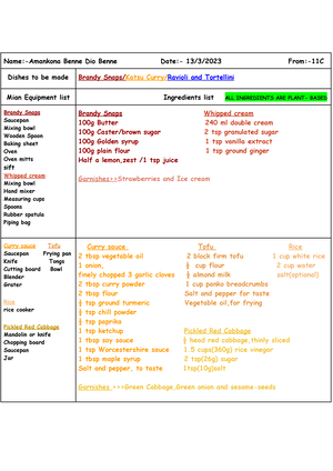 KS4 - NEA 1 - Mock Task -Stephanie Adebisi - Name: Candidate No ...