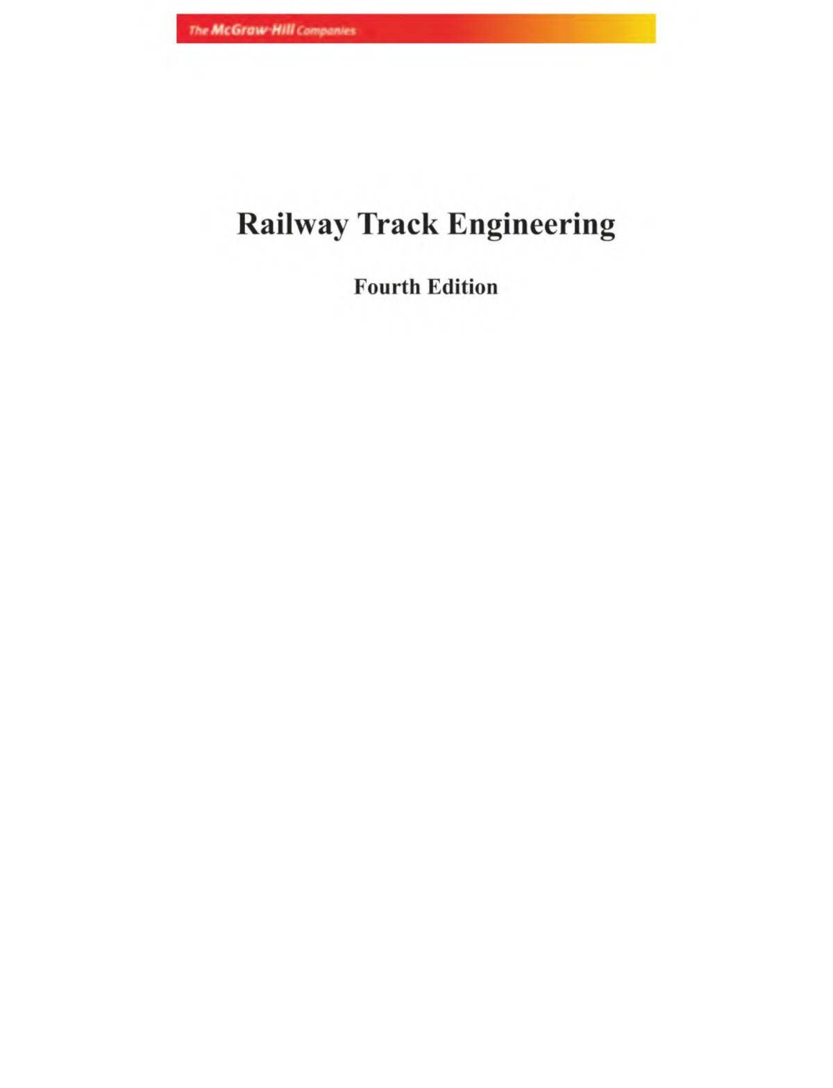 Railway Track Engineering ( PDFDrive )1 Th* McGrow KM Componm