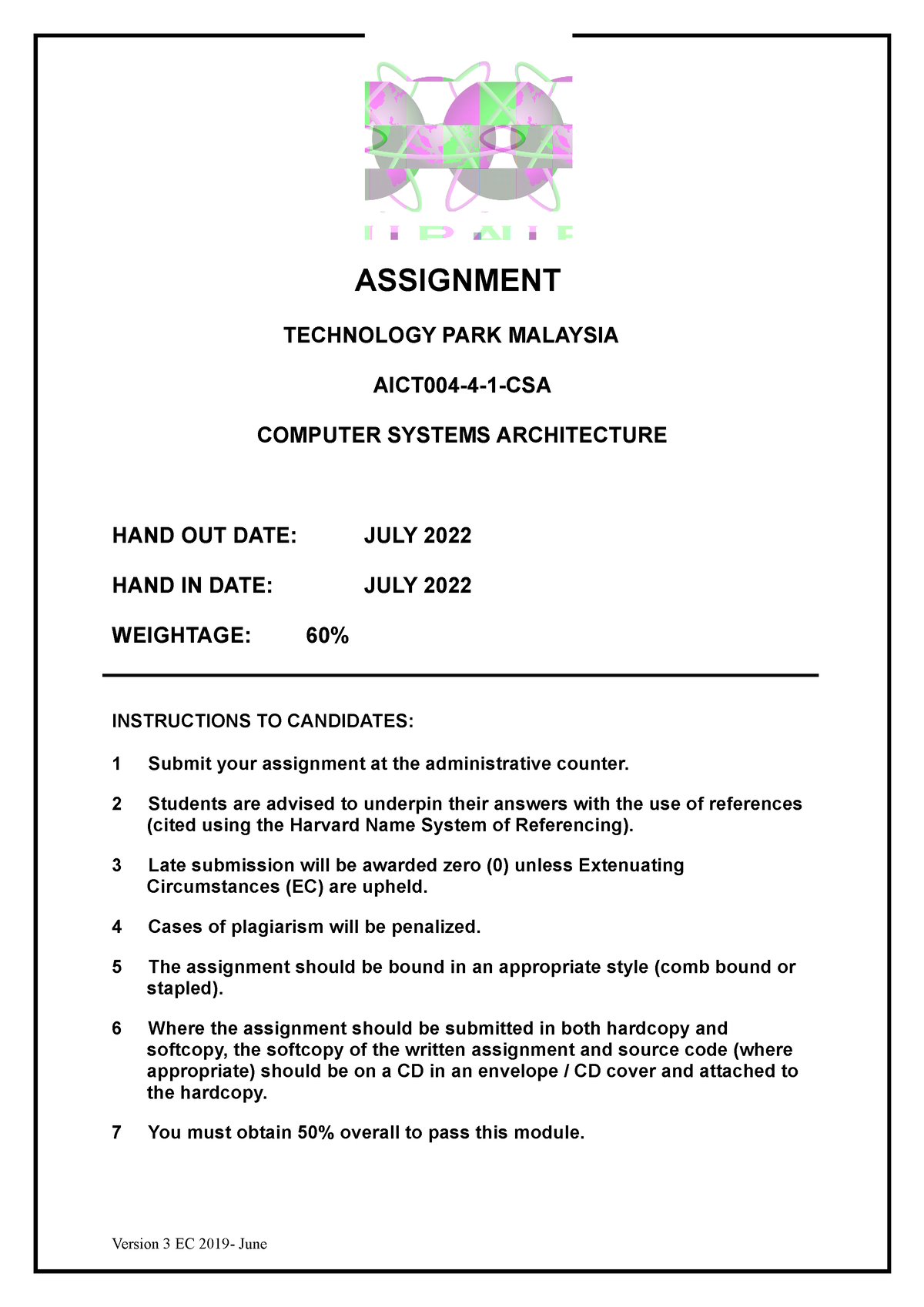 computing theory assignment apu