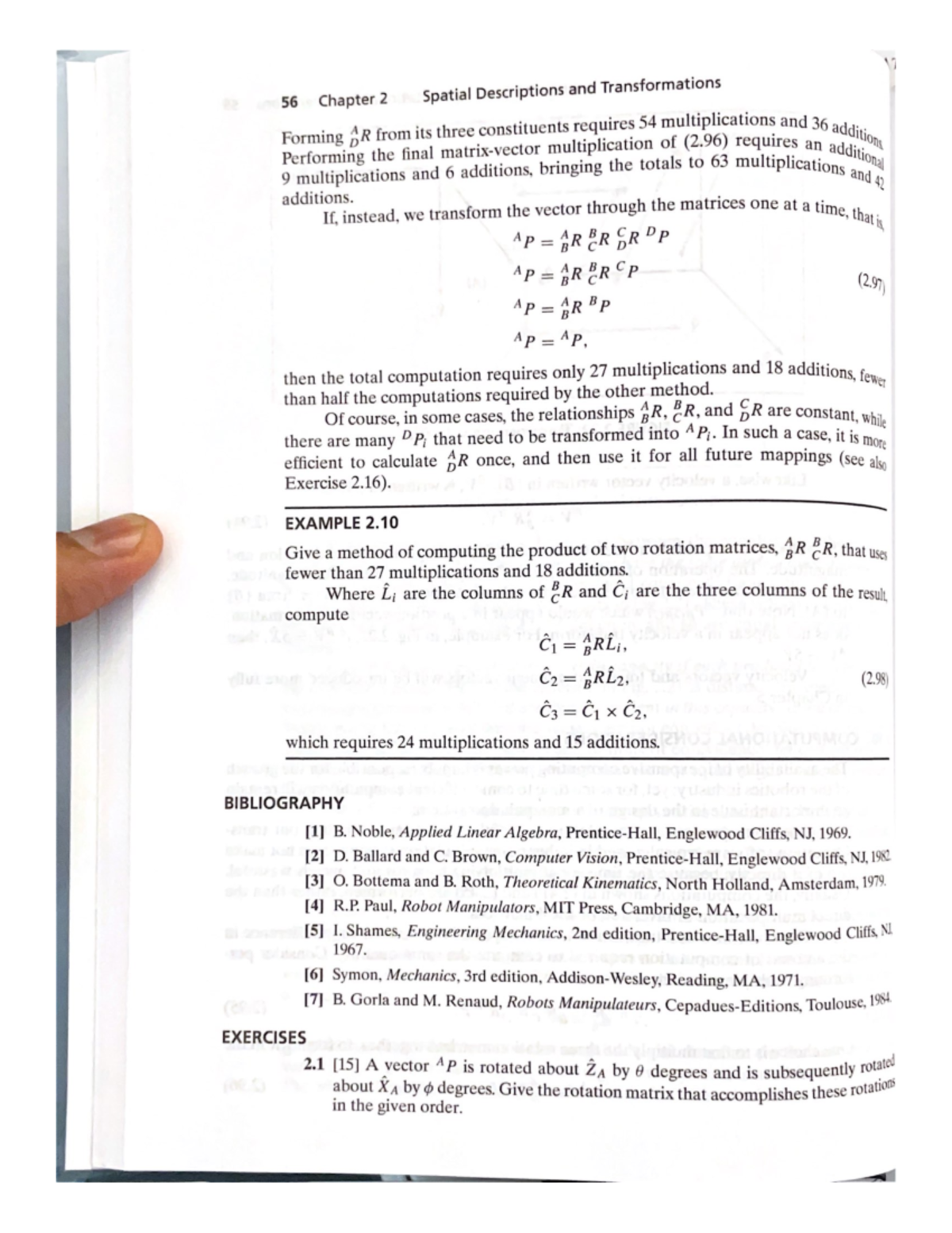 Chapter 2 HW - ROB-GY 6003 - Studocu