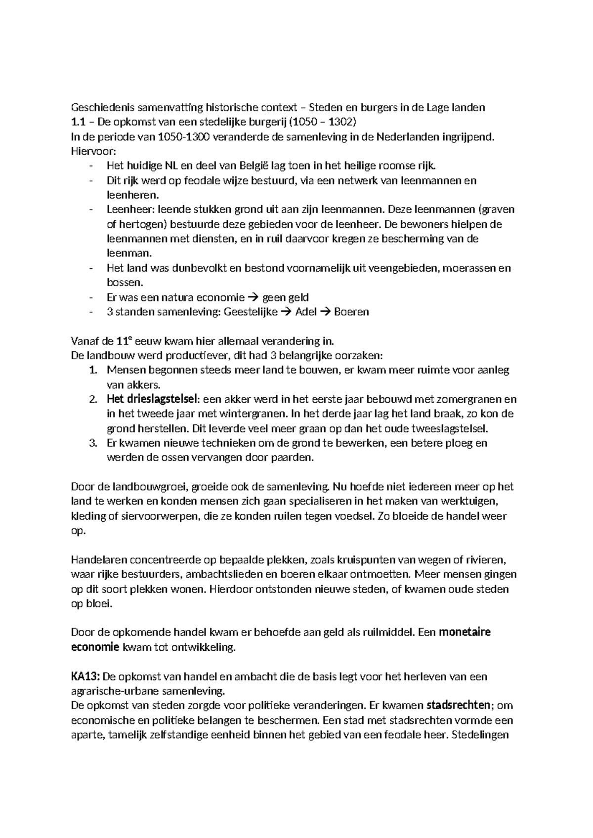 Geschiedenis Samenvatting Historische Context 1&2 MEMO - Geschiedenis ...