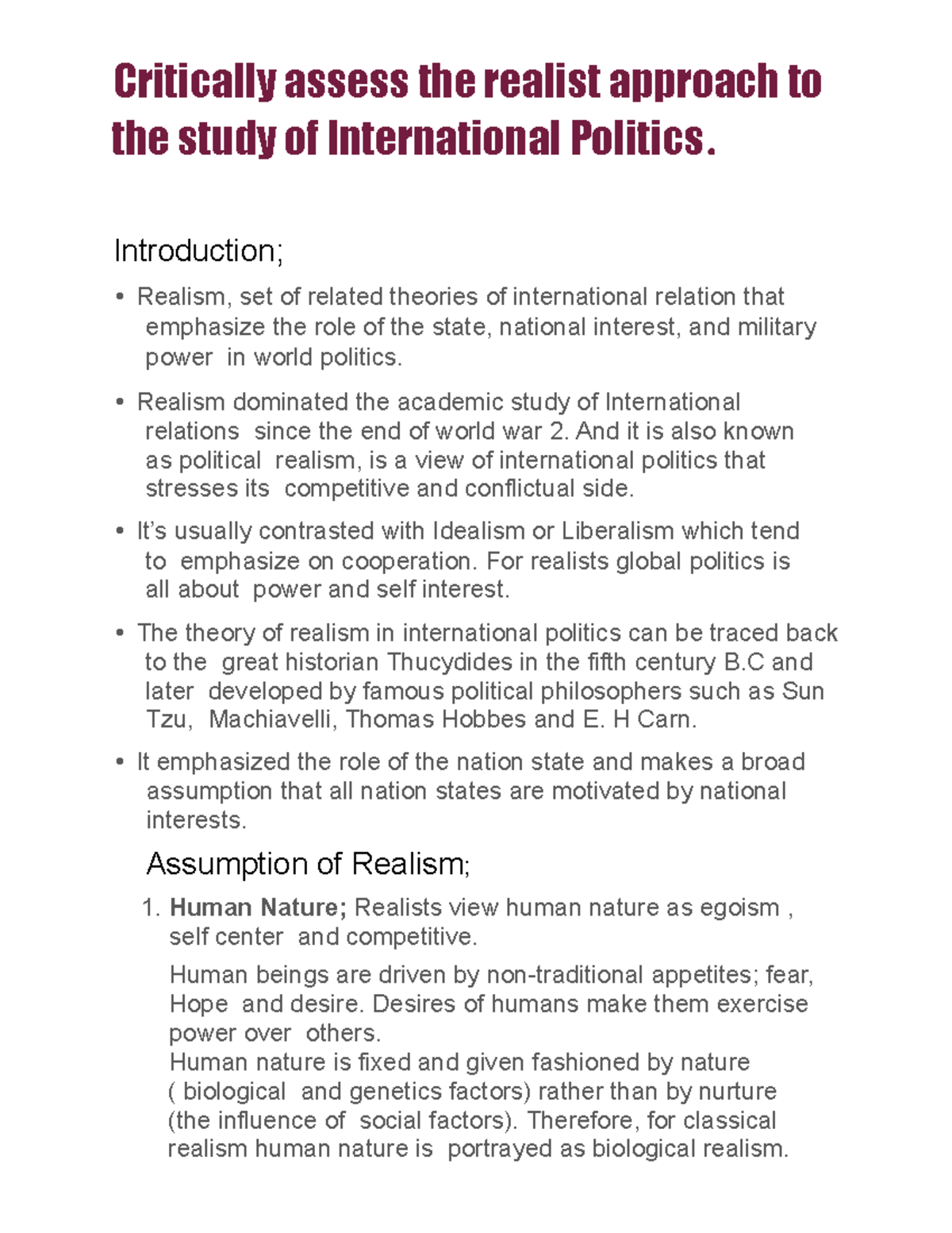 topics for dissertation in international relations