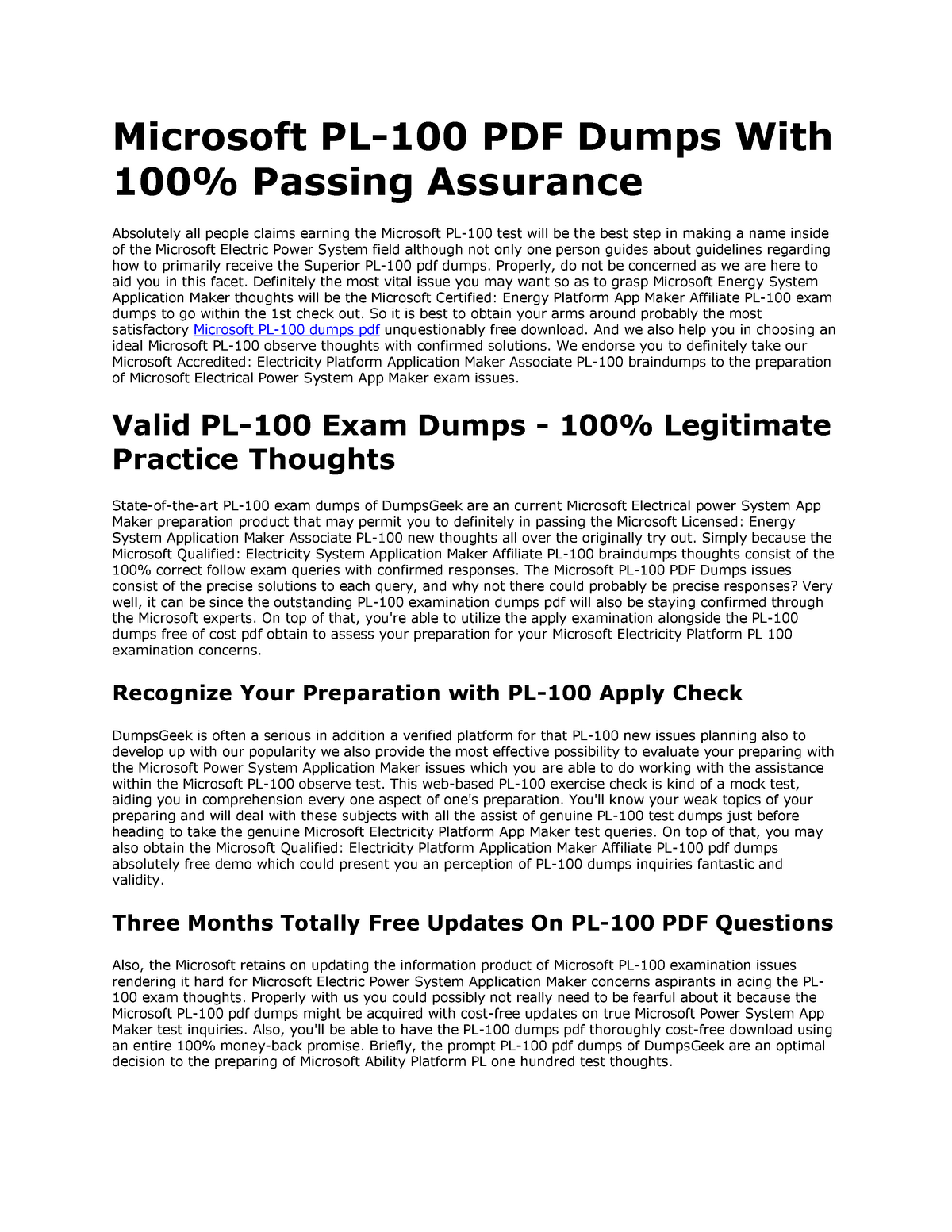 PL-400 Practice Tests