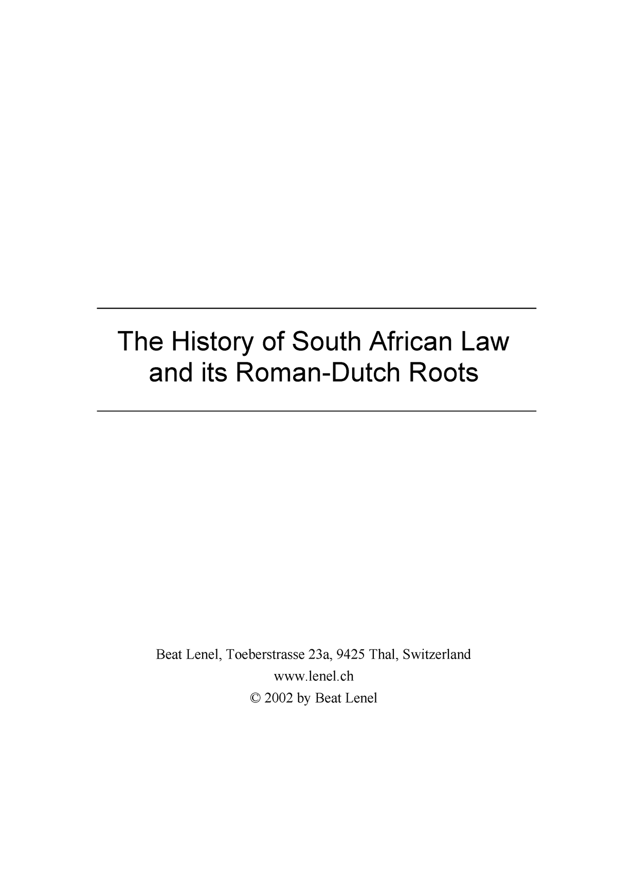 history-of-south-african-law-the-history-of-south-african-law-and-its