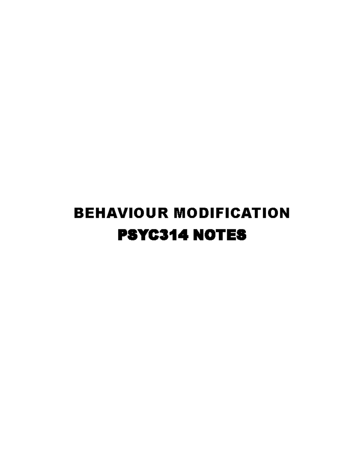 behaviour-modification-psyc314-notes-psyc314-une-studocu