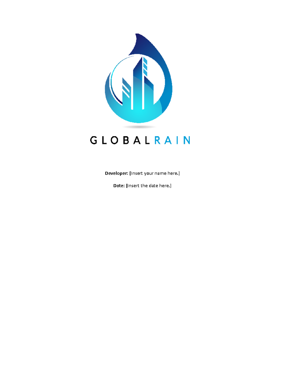 IT 145 Global Rain Summary Report Template - IT145 - SNHU - Studocu