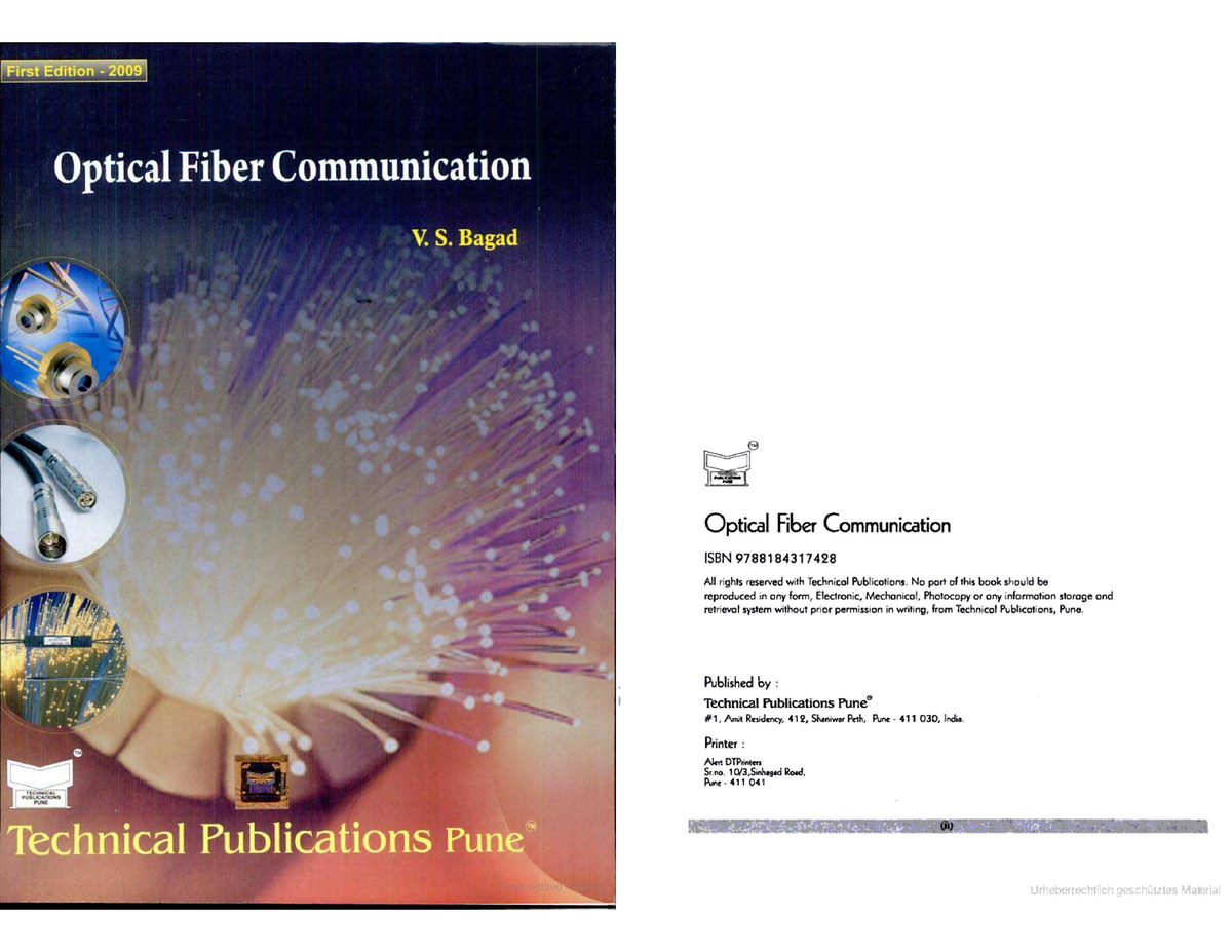 Optical Fiber Communication - Fiber Optics Communication - Studocu