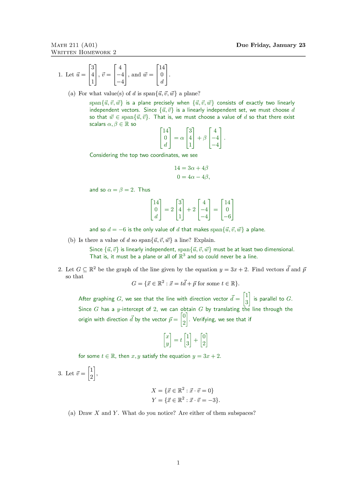 written homework 4 2.6 3.1