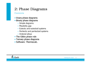 Lecture notes, lecture Chapter 4 - Phase Rule Examples - ENGG 201 – Dr ...