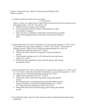 Inflation - Lecture notes 1 - Inflation General increase in prices for ...