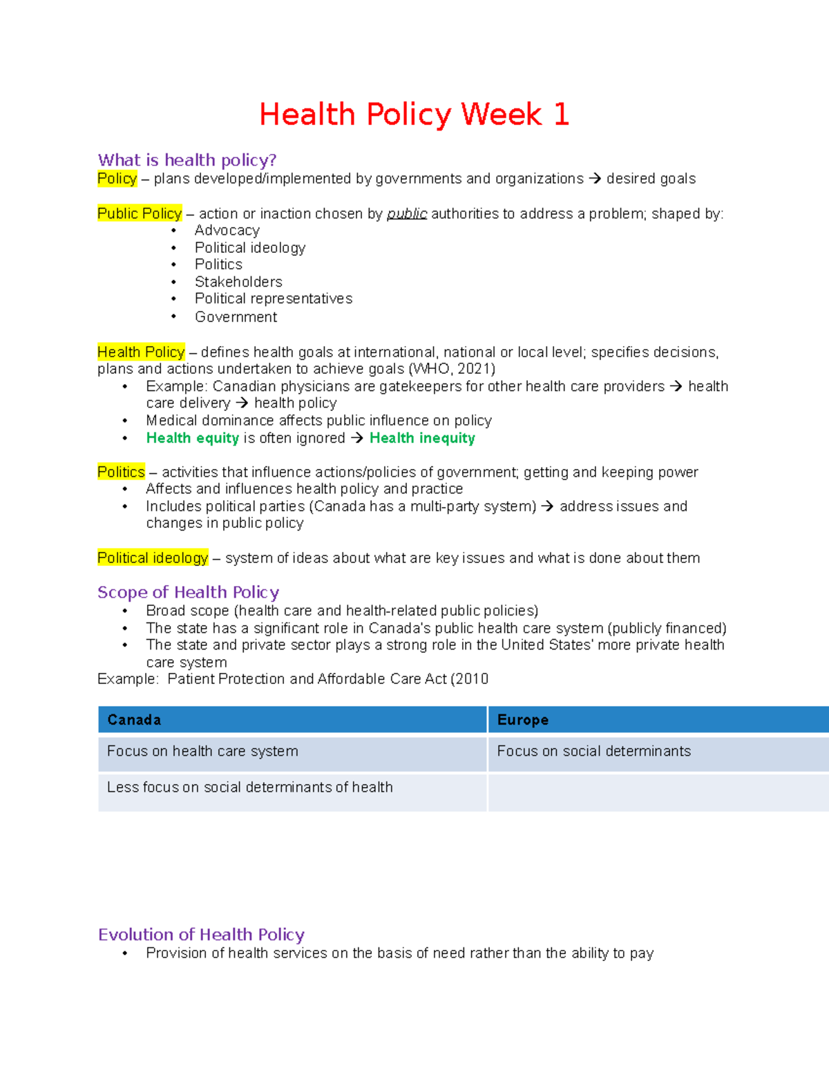 week-1-notes-health-policy-week-1-what-is-health-policy-policy