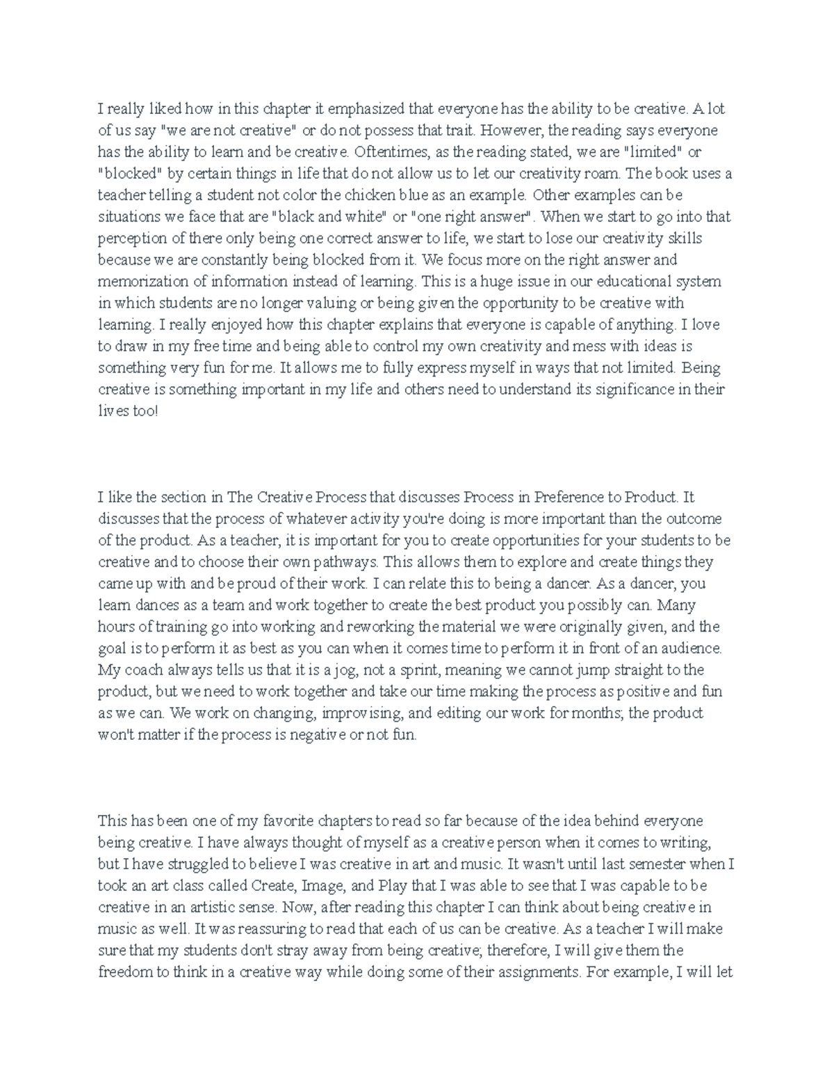 Chapter 6 Reflection - Professor Adolfo Carlos Fernandes de Mendonca ...