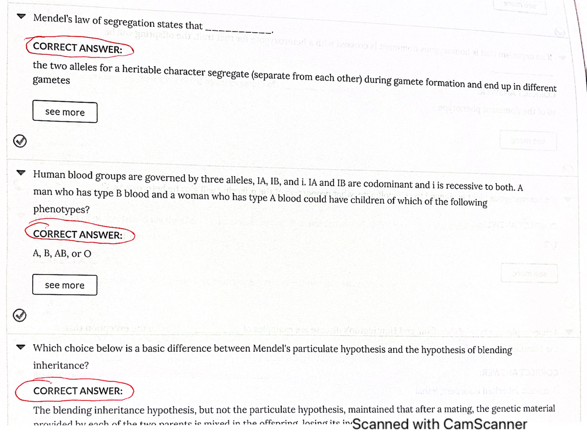 Biol 189 Study Review Pt 34 - BIOL 189 - Studocu