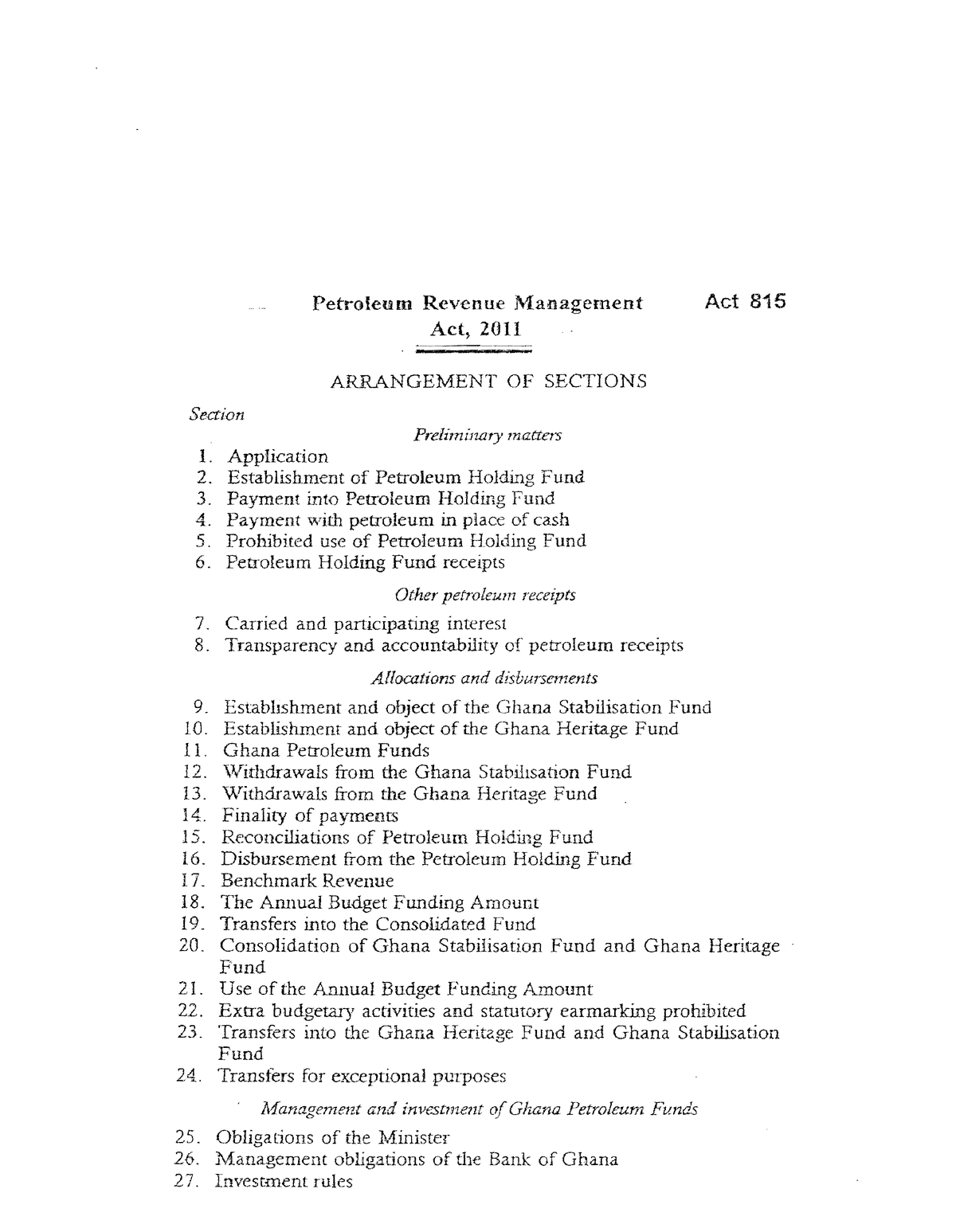 Petroleum Revenue Management ACT 815 Petroleum Revenue J Ianagement   Thumb 1200 1547 