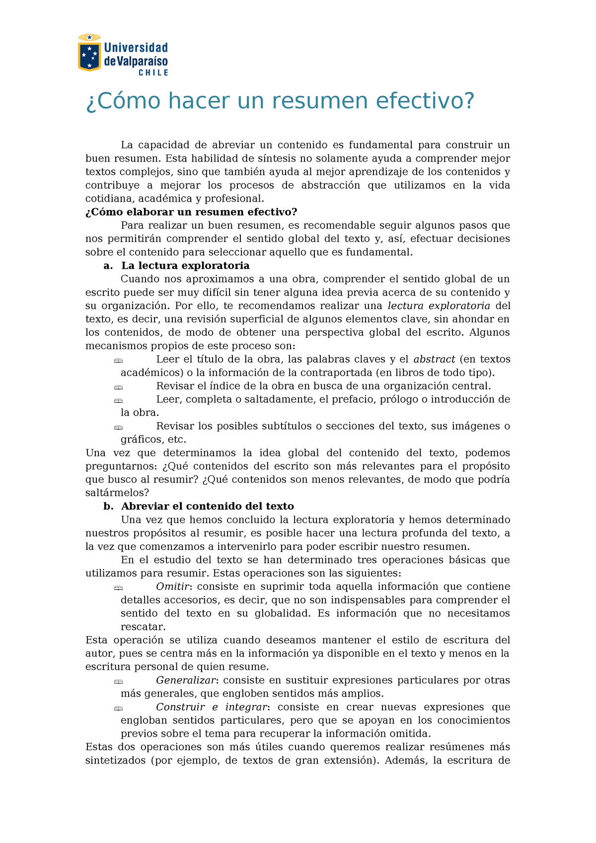 Cómo Elaborar Resumen ¿cómo Hacer Un Resumen Efectivo La Capacidad De Abreviar Un Contenido 7459