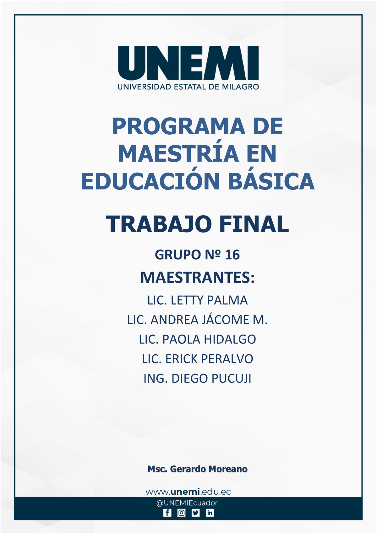 Trabajo Final Completo - PROGRAMA DE MAESTRÍA EN EDUCACIÓN BÁSICA ...