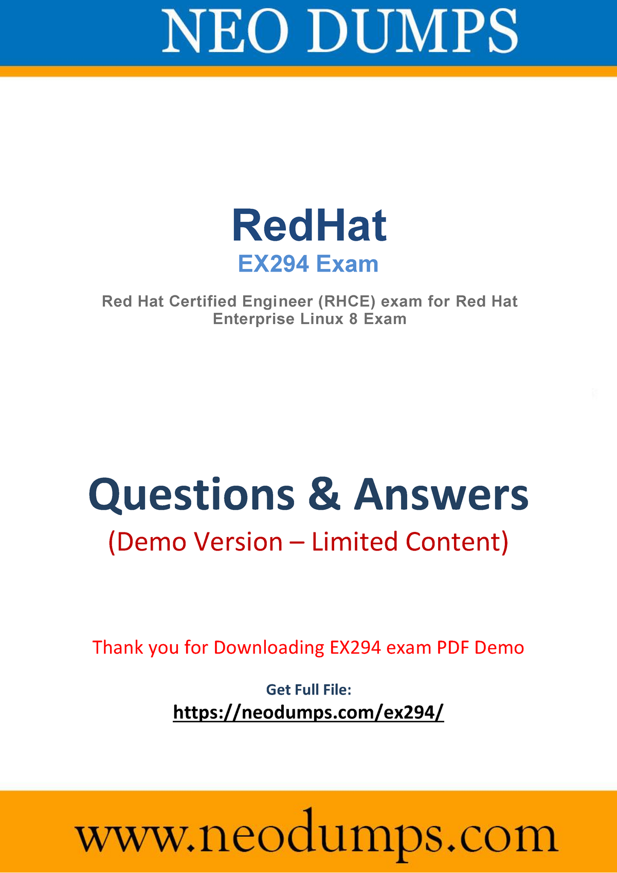 Latest RedHat EX294 Practice Test Exam - RedHat EX294 Exam ####### Red Hat  Certified Engi neer - Sns-Brigh10