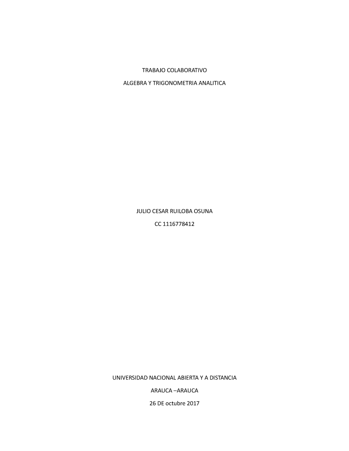 Trabajo Colaborativo algebra - TRABAJO COLABORATIVO ALGEBRA Y ...