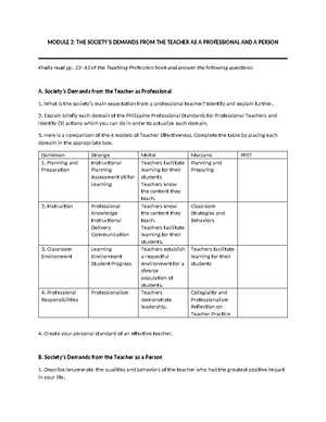 Organization chart guidance - Education Dept - Studocu