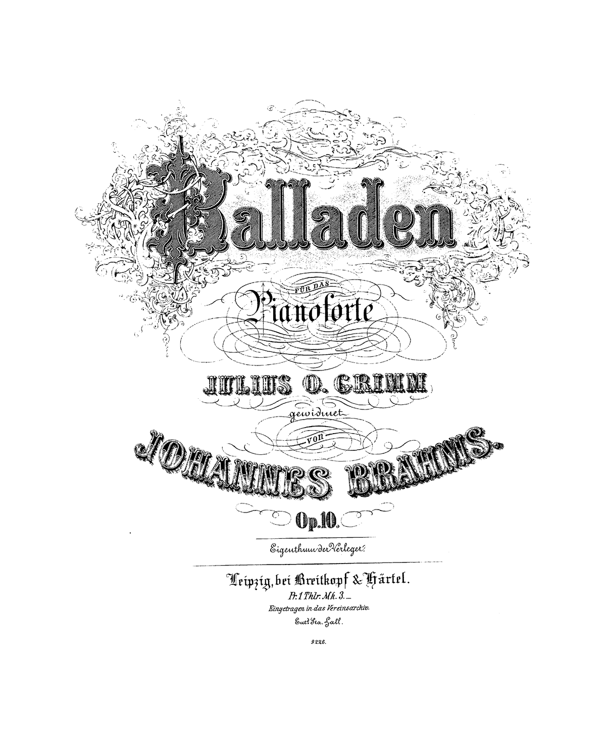 Ballate op. 10 - spartito - Metodologia dell'apprendimento musicale ...