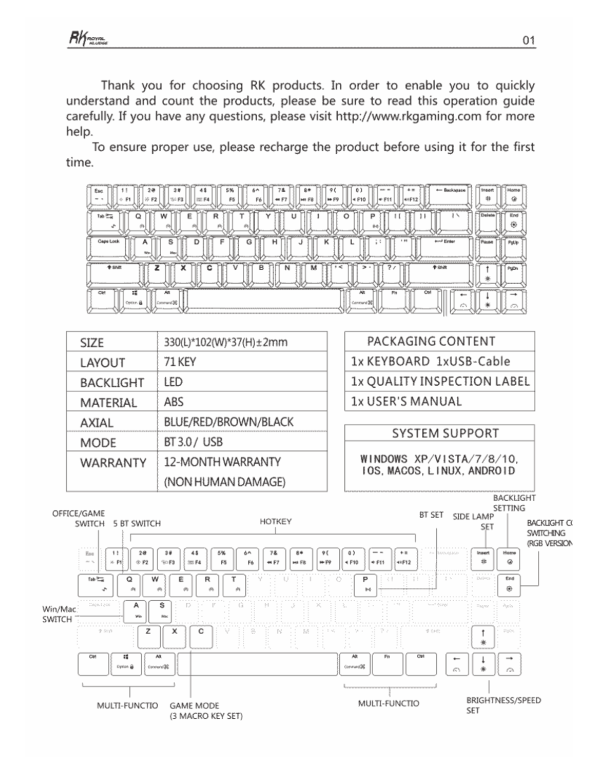RK71Manual RK71Manual Information technology Studocu