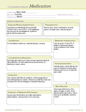 ATI - Midazolam - MEDICATION ATI TEMPLATE - ACTIVE LEARNING TEMPLATES ...