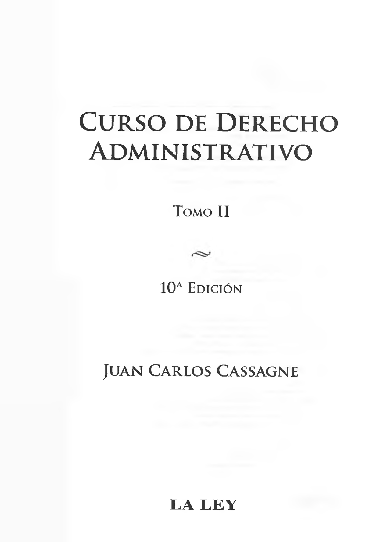 Curso De Derecho Administrativo - Curso De Derecho Administrativo T Omo ...