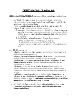 Derecho Civil Cap 1,2,3,4 - Concepto De Derecho El Derecho Es Un ...