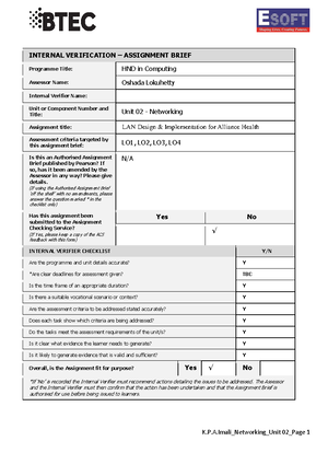 Unit 01 Programmming Assignment 2022 - Higher Nationals Internal ...