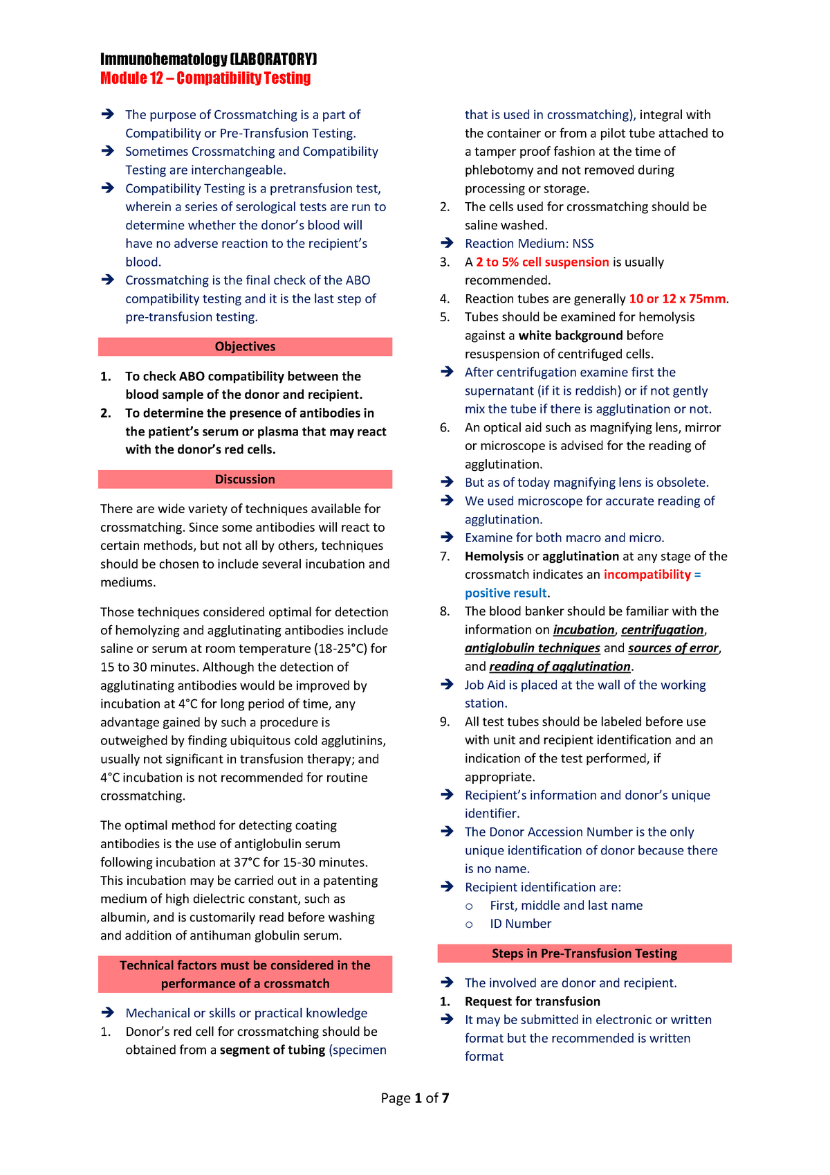 immunohematology-lab-module-12-compatibility-testing-module-12