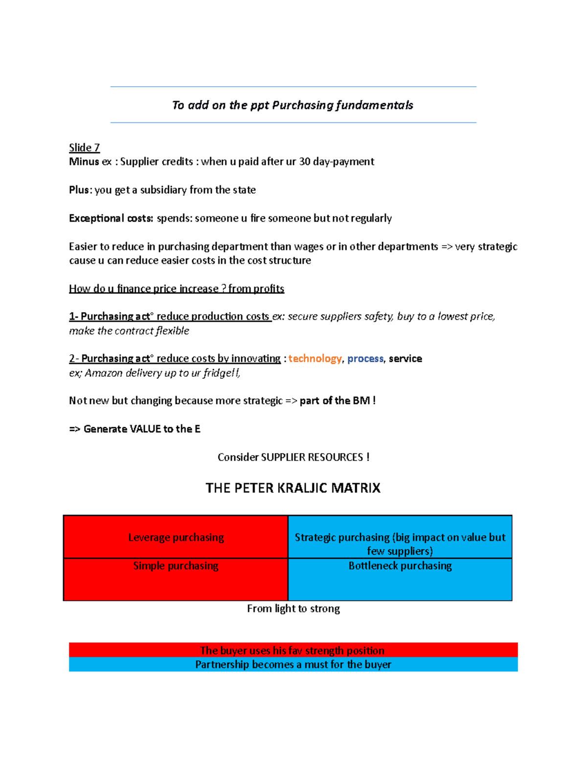 Purchasing Fundamentals - To Add On The Ppt Purchasing Fundamentals ...