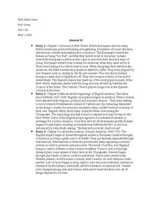 history 1301 research paper