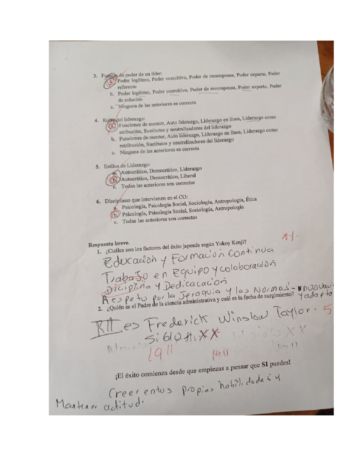 Pauta Teoria - 3. Fuentes de poder de un líder: a Poder legítimo, Poder ...