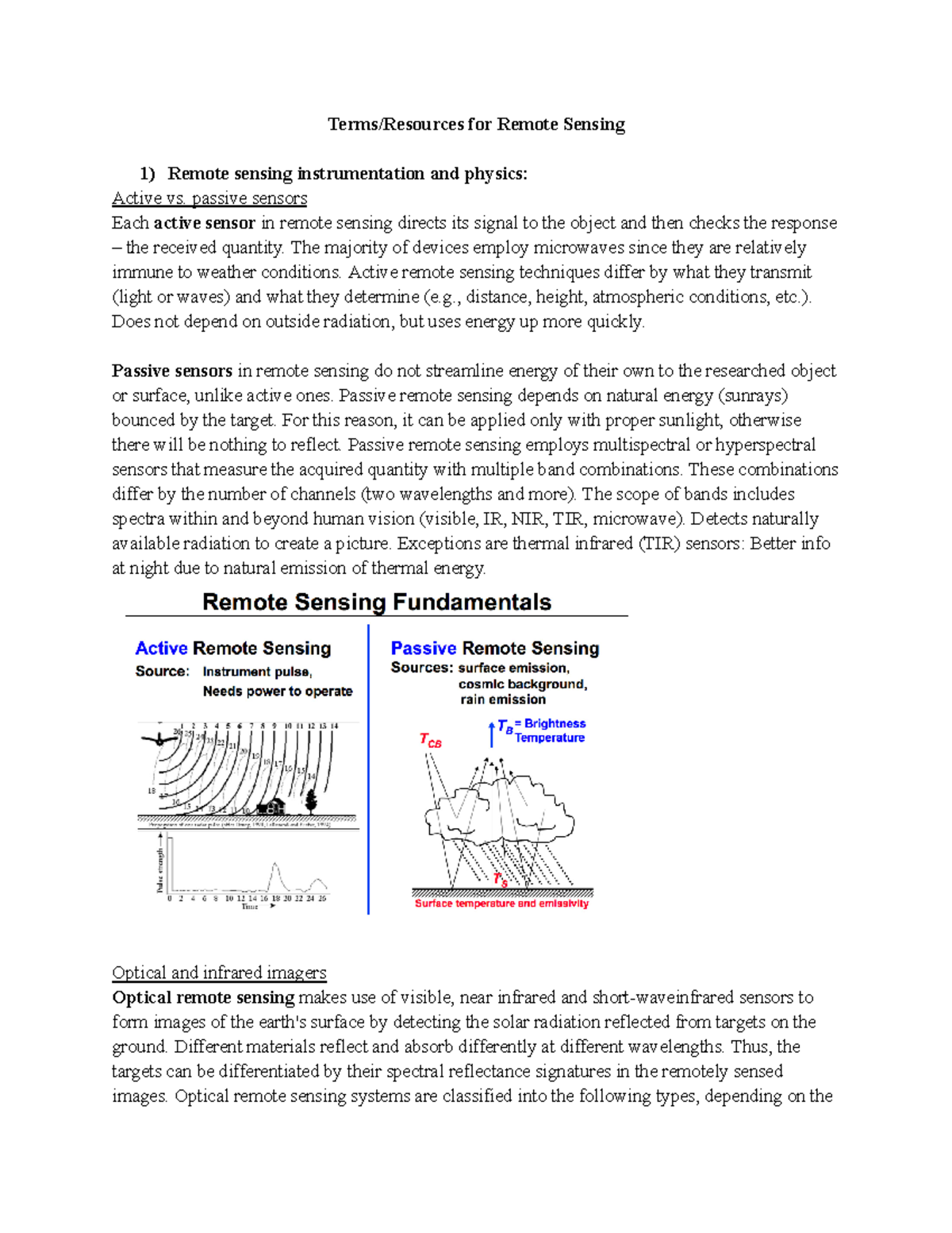 Terms and Resources for Remote Sensing - Terms/Resources for Remote ...