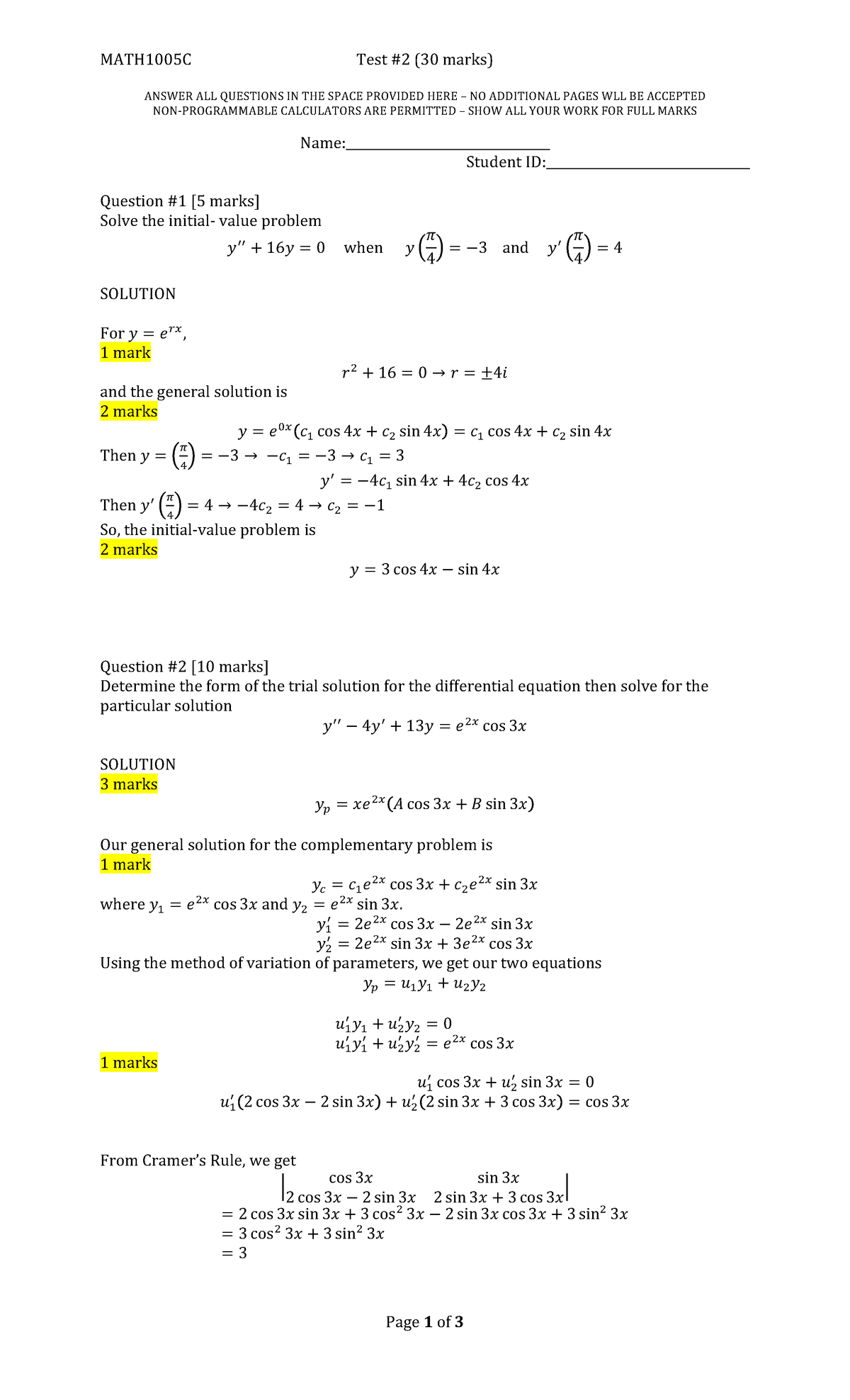 test-2-questions-and-answer-math1005c-test-2-30-marks-answer-all