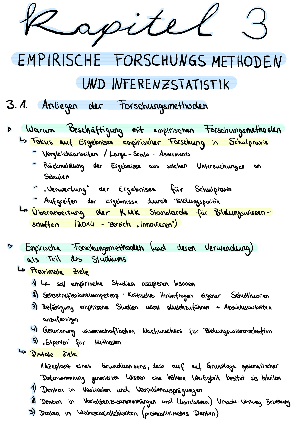 Kapitel 3 - Kapitel 3 Mg EMPIRISCHE FORSCHUNGSMETHODEN UND ...