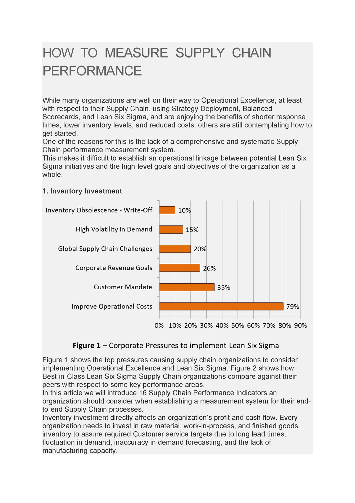 How To Measure Supply Chain Performance How To Measure Supply Chain Performance While Many 6913