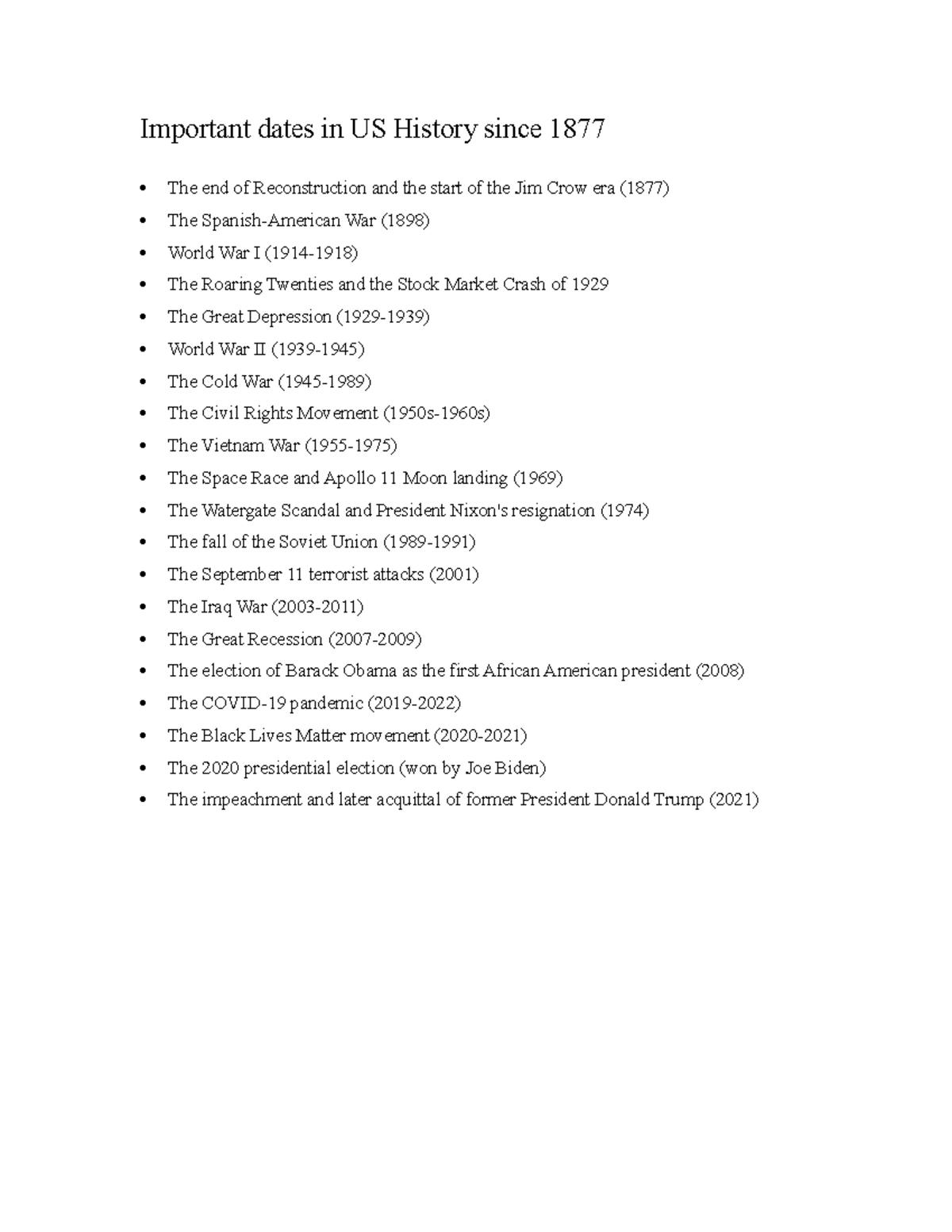 important-dates-in-us-history-since-1877-it-was-primarily-fought