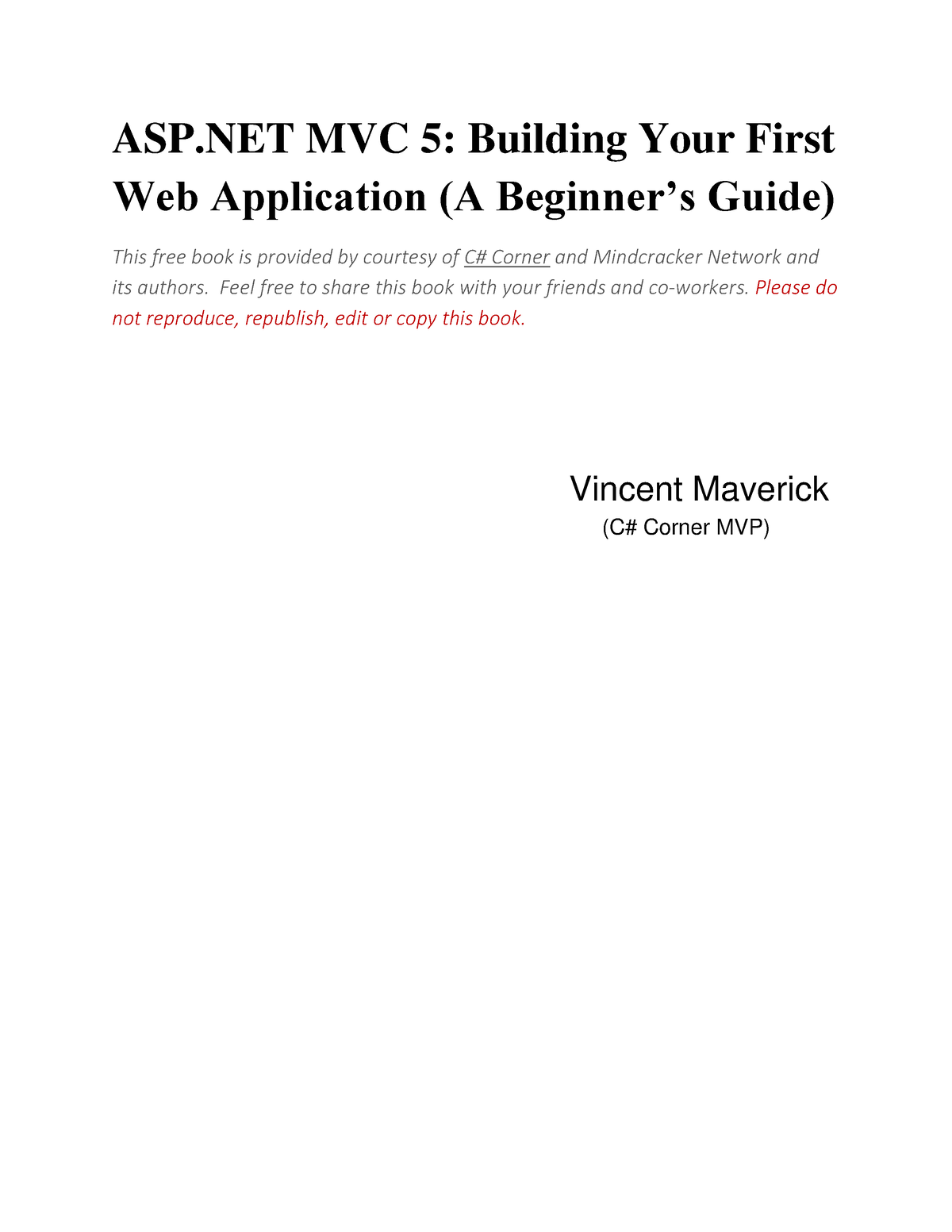 2-asp-net-mvc-5-a-beginner-s-guide-asp-mvc-5-building-your-first-web