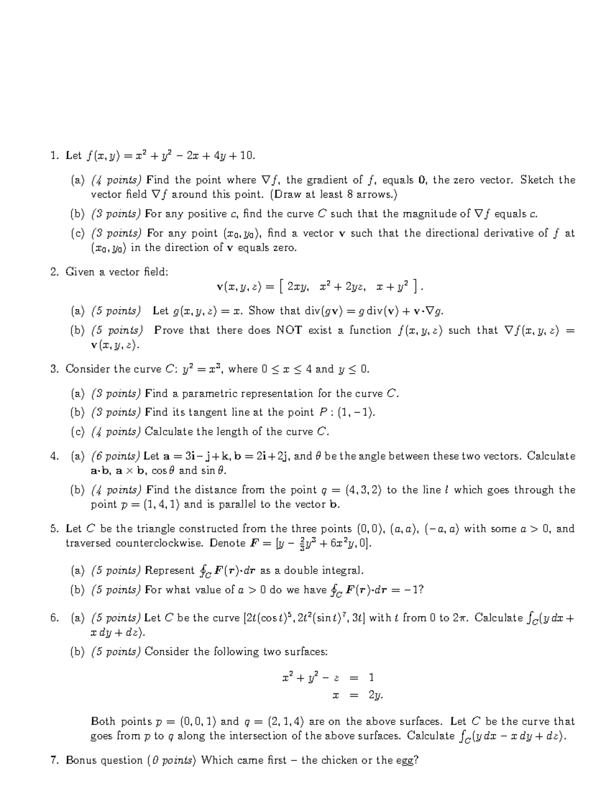 Exercise For Revision Ma11 Cityu Studocu