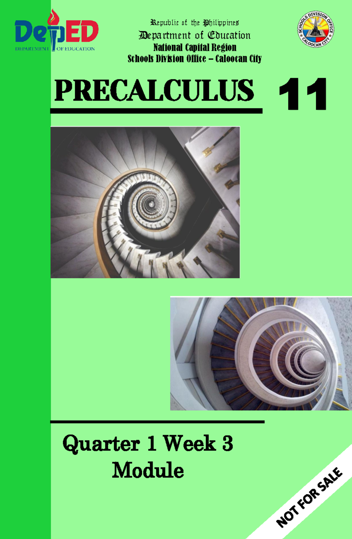 Precalculus Week 3 1 - CALCULUS - PRECALCULUS 11 Quarter 1 Week 3 ...