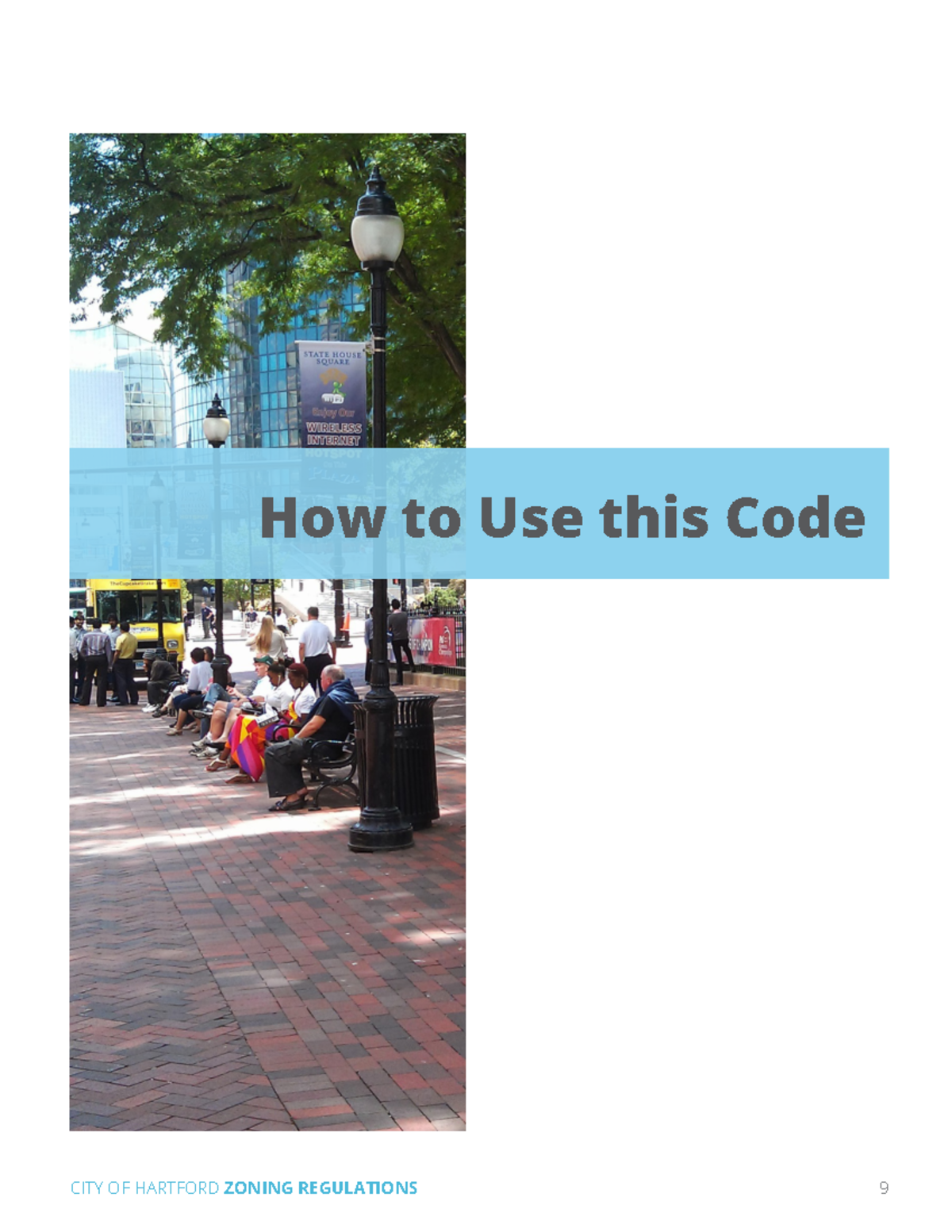 Zoning Regulations pages 9 13 CITY OF HARTFORD ZONING REGULATIONS 9