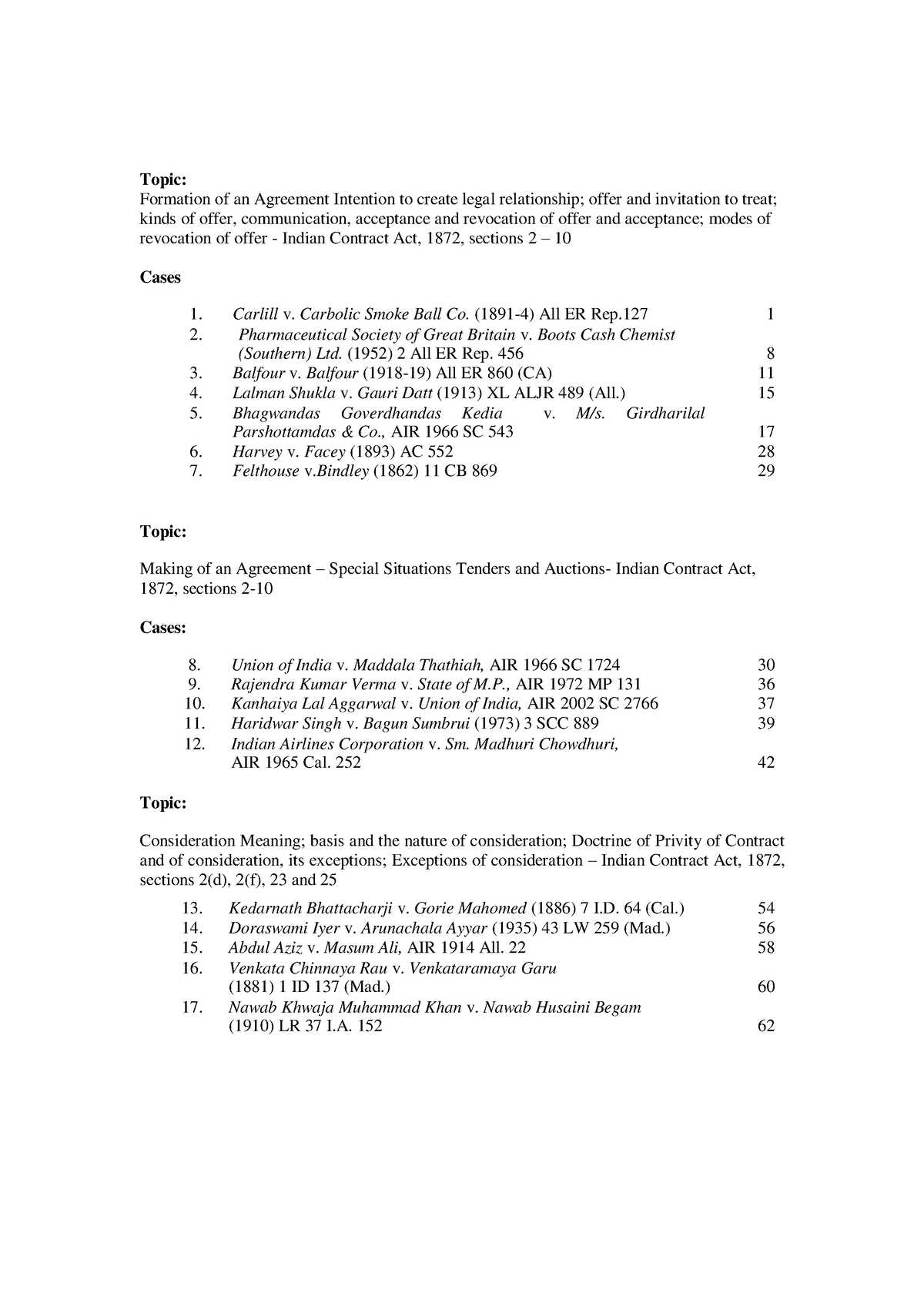 case study law of contract