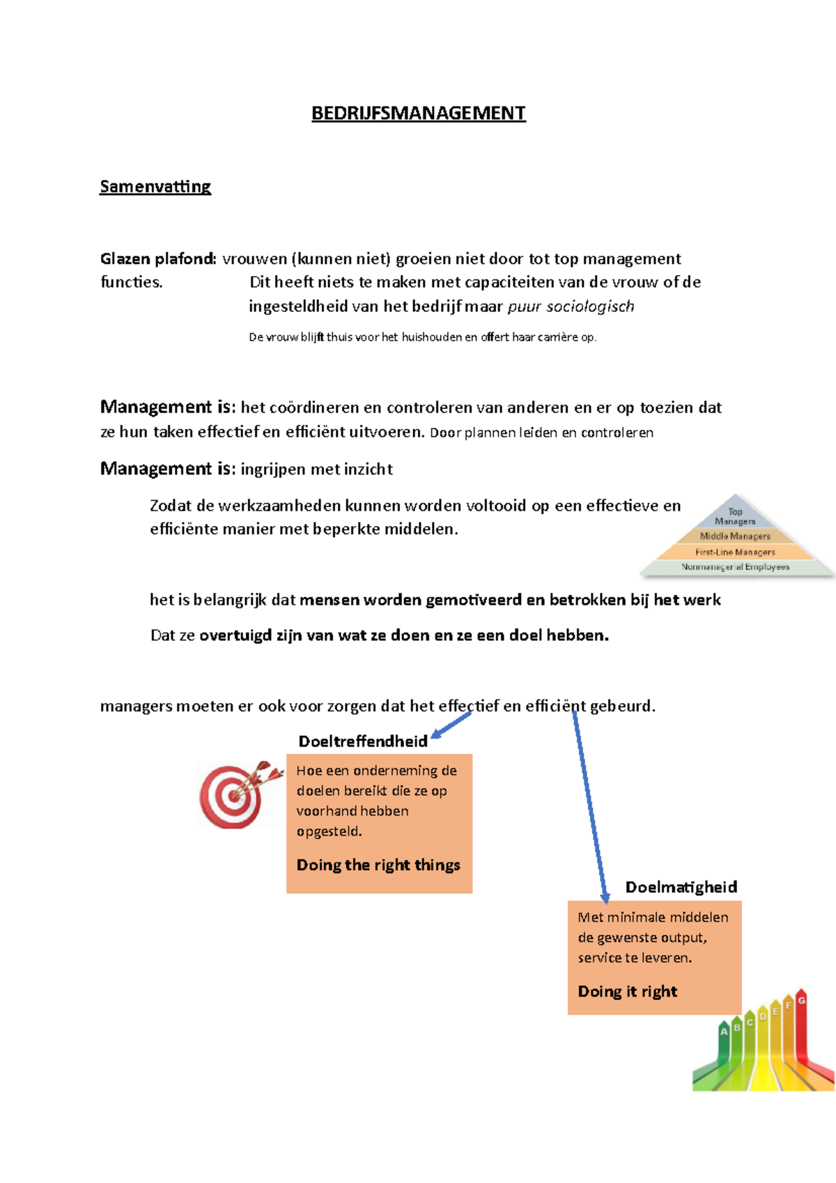 Samenvattingen Voor Richting Supply Chain Management. 1ste Jaar ...