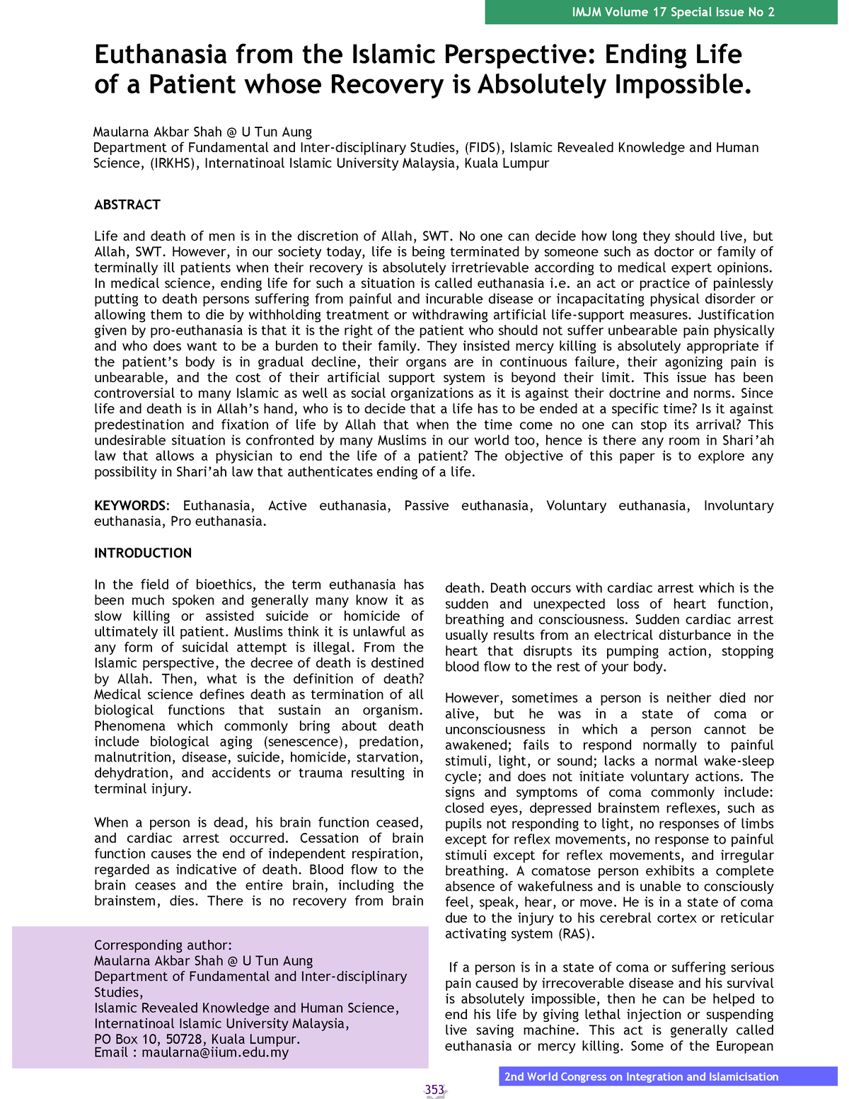 Euthanasia Article 2nd World Congress On Integration And   Thumb 1200 1553 