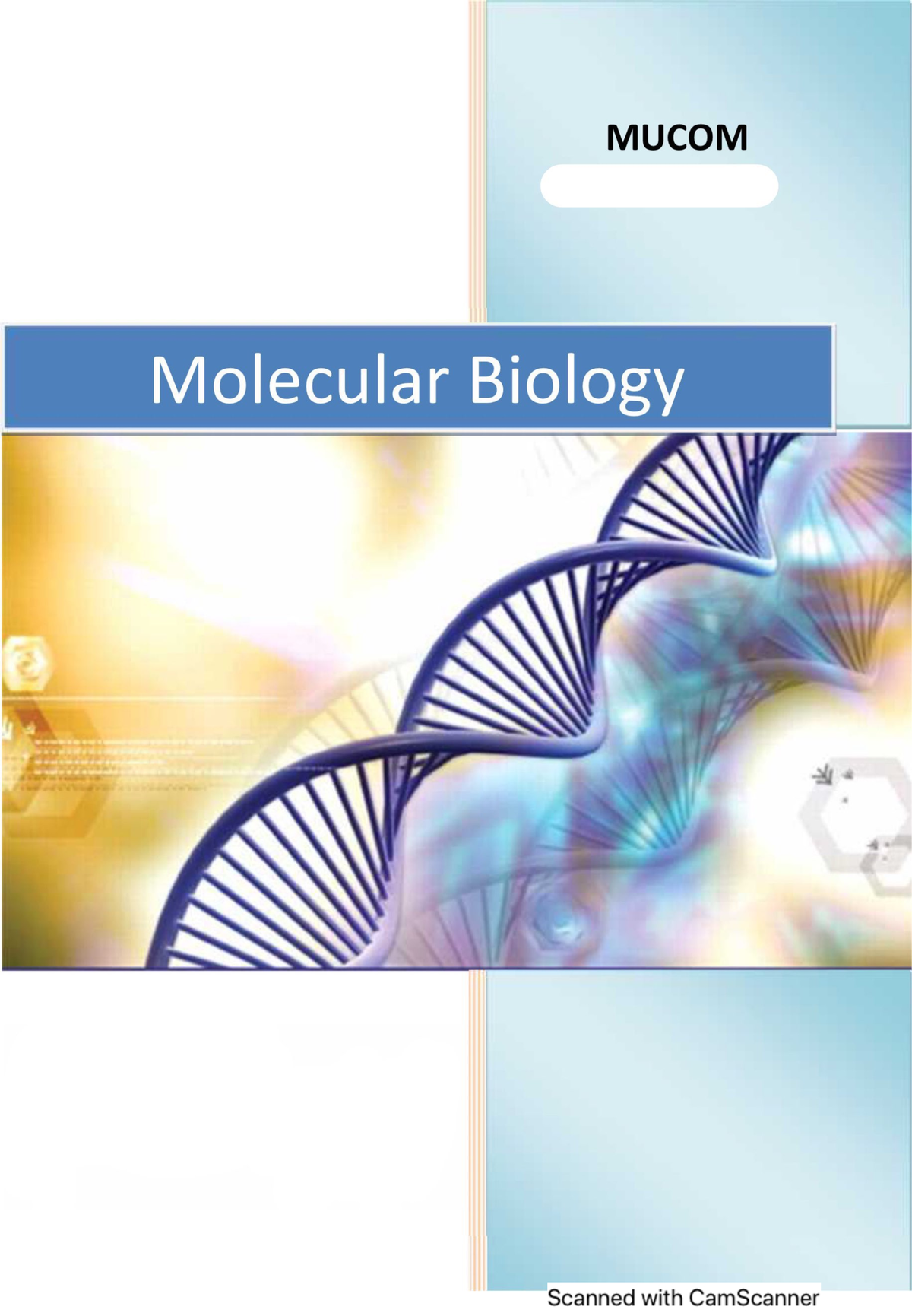 molecular biology research papers pdf